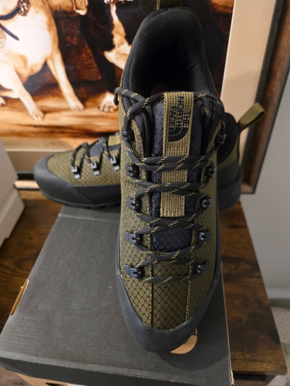 The North Face Glenclyffe Urban Low Green / TNF Black Mens shoes Size 11 US NEW